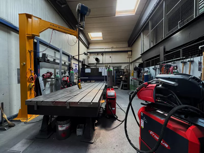 Schweißerei Schwarzstahl Produktionsstandort Filderstadt.webp